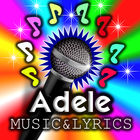 Adele Lyric and song icône