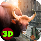Crazy Bull Simulator 3D icône