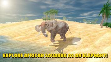 Elephant Survival Simulator 3D Affiche