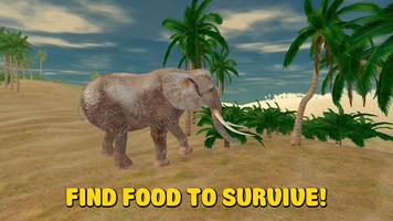 Elephant Survival Simulator 3D स्क्रीनशॉट 1