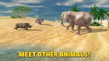 Elephant Survival Simulator 3D capture d'écran 2