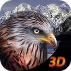 الصقر بقاء محاكاة 3D أيقونة
