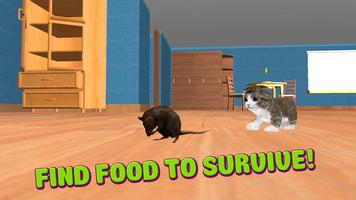 Home Kitten Simulator 3D تصوير الشاشة 2