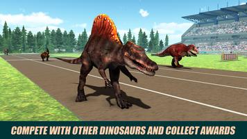 Jurassic Dinosaur Race 3D capture d'écran 1