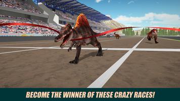 Jurassic Dinosaur Race 3D Ekran Görüntüsü 3