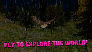 Owl Bird Survival Simulator 3D imagem de tela 3