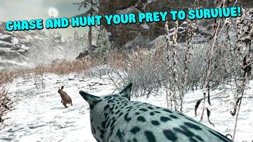 2 Schermata Wild Snow Leopard Simulator 3D