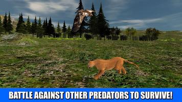 Wild Puma Survival Simulator capture d'écran 1