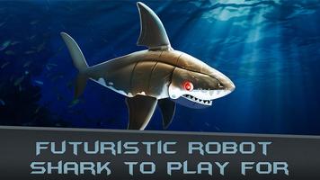 Shark Animal Bot - Underwater Life Simulator Affiche