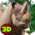 Rhino Survival Simulator 3D icône