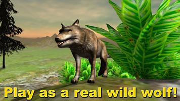 Wild Wolf Survival Simulator پوسٹر