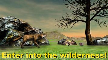 Wild Wolf Survival Simulator captura de pantalla 2