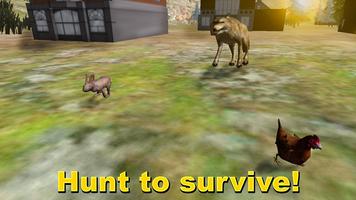 Wild Wolf Survival Simulator captura de pantalla 3