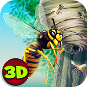 City Insect Wasp Simulator 3D Mod apk أحدث إصدار تنزيل مجاني