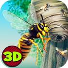 City Insect Wasp Simulator 3D ไอคอน