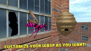 Şehir Böcek Wasp Simülatörü 3D Ekran Görüntüsü 3