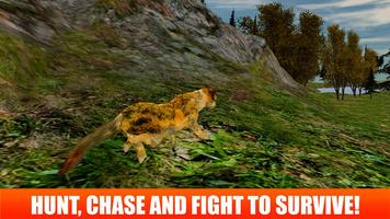 Wild Cat Survival Simulator capture d'écran 1