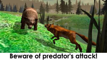 Wild Dog Survival Simulator 3D ảnh chụp màn hình 1