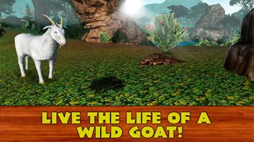 Wild Goat Simulator 3D Affiche