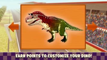 Jurassic Dinosaur T-Rex Race स्क्रीनशॉट 3