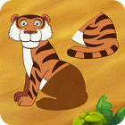 Animals Kids Puzzle Game أيقونة