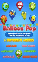 Balloon Pop for Kids Poster