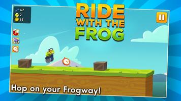 Ride with the Frog plakat