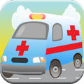 Ambulance Kid Games Match Race