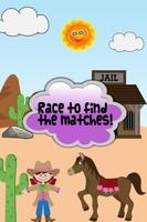 Cowgirl Horse Kids Games скриншот 2