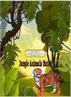 Jungle Kids Game- Real Animals Affiche