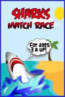 Shark Games For Kids Free Affiche