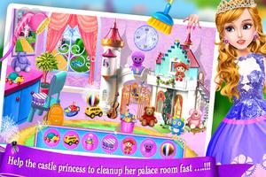 Castle Princess Palace Room Cleanup-Girls Games capture d'écran 3