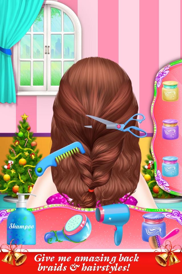 Weihnachten Madchen Mode Frisuren Friseur Salon Fur Android Apk Herunterladen
