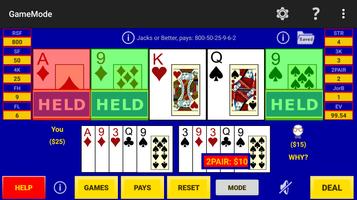 Play Perfect Video Poker Pro+ capture d'écran 3