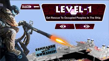 Commando Shooter Heli Gunship capture d'écran 1