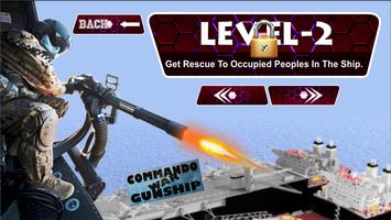Commando Shooter Heli Gunship capture d'écran 2