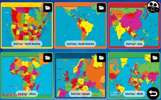 Geo Puzzles & Games by GeoToys ポスター