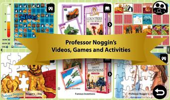 Professor Noggin's Trivia Game Affiche