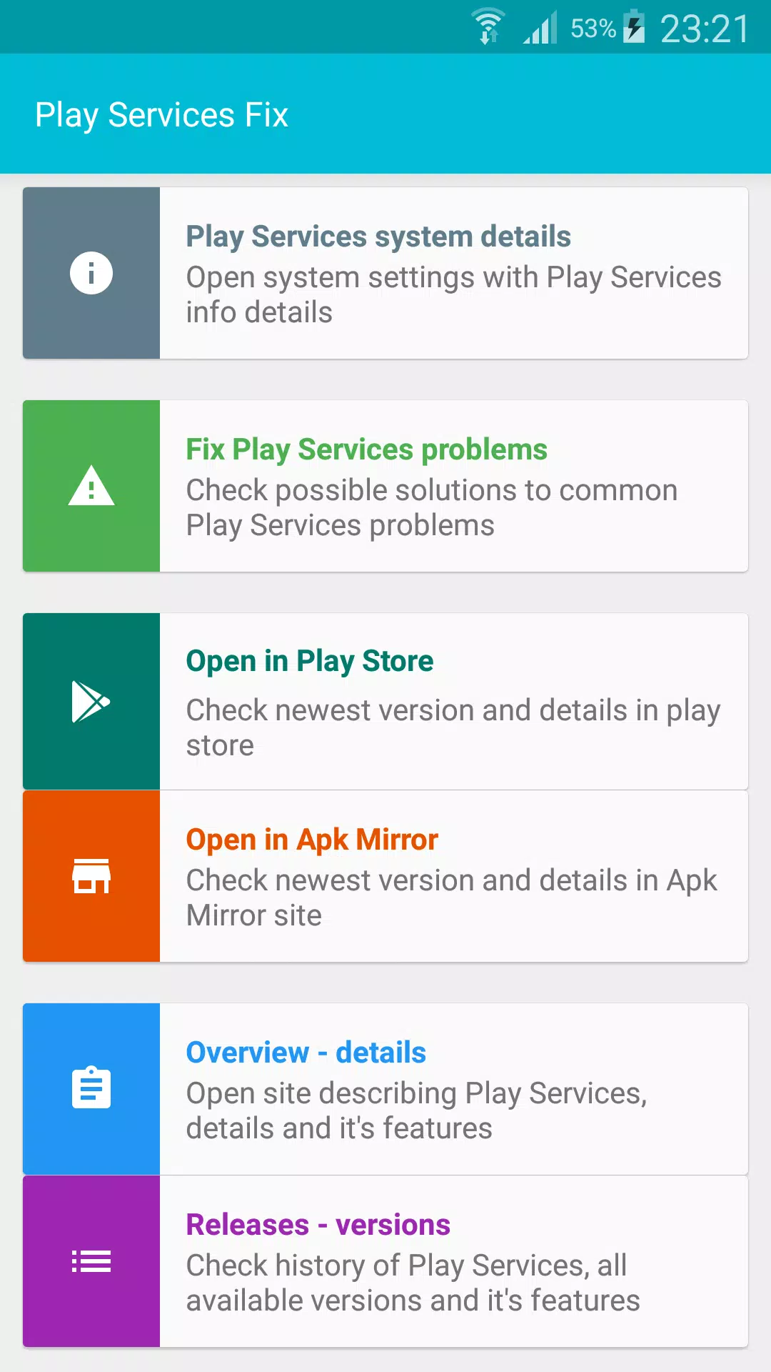 Download Play Services Info (Update) APKs for Android - APKMirror