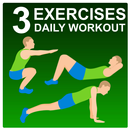 3 Exercises - Daily Workout APK