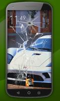 Crack Screen Prank-poster
