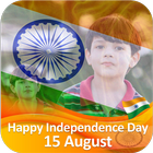 Flag on Face Photo Editor (independence Day) أيقونة