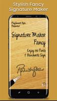 Fancy Signature Maker Affiche