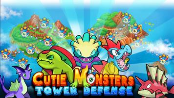 Cutie Monsters Tower Defense Affiche