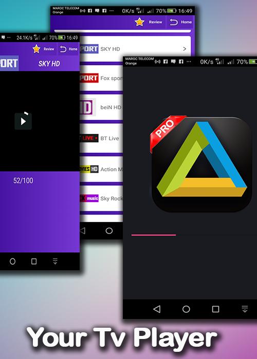 Tv player apk