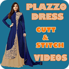 Plazo Dress Cutting Stitching:Fancy Plazzo Design biểu tượng