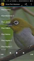 Kicau Pleci Terlengkap capture d'écran 1