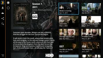 Plex for Sony Internet TV captura de pantalla 2