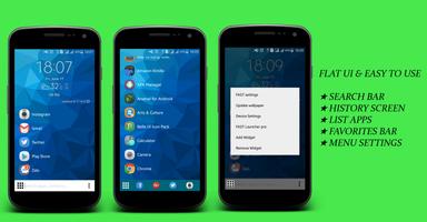 FAST LAUNCHER 2016－Fast, Simple － ONLY 400 KB Affiche