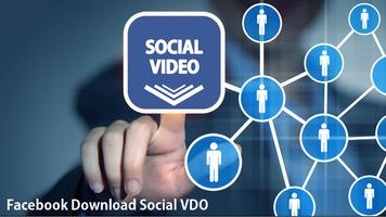 Facebook VDO Social Download اسکرین شاٹ 1